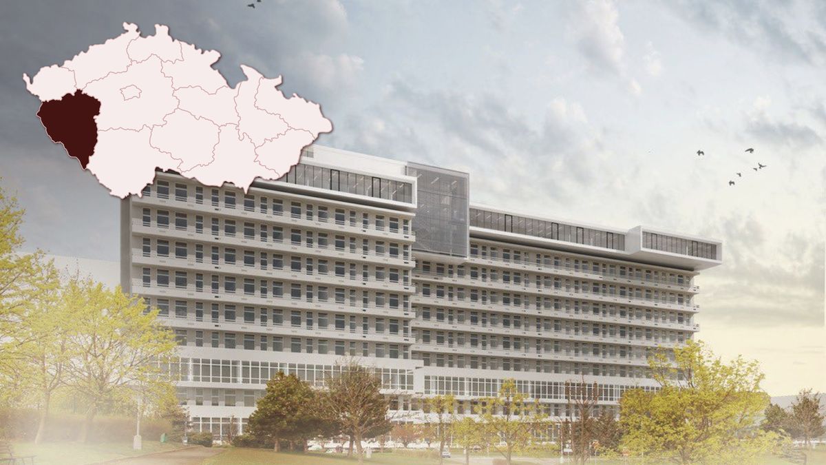 „Obláček nad Plzní“ postaví na střeše nemocnice podle návrhu Jiřičné